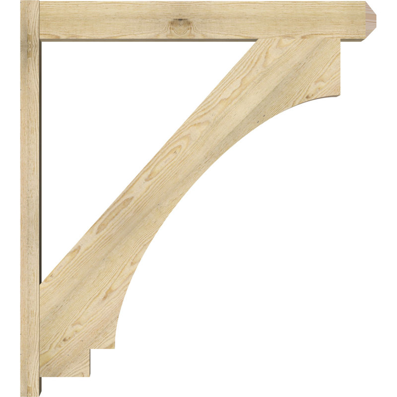 Persienne impériale, Sapin Douglas de 6 po (sciage brut), P 38 po x H 42 po