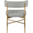 Klaidi Linen Textured Fabric Dining Chair-88545600-121416282