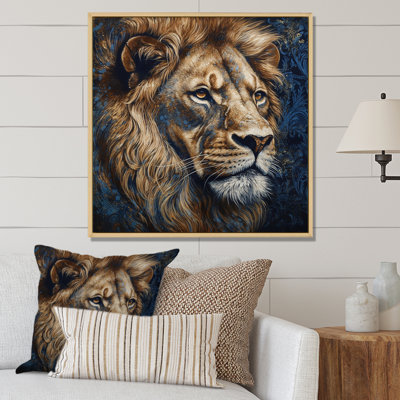 Majestic Lion III - Lion Wall Decor