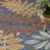 Lakesha Blue Rose Modern Rug