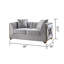 Causeuse de style moderne-803325956