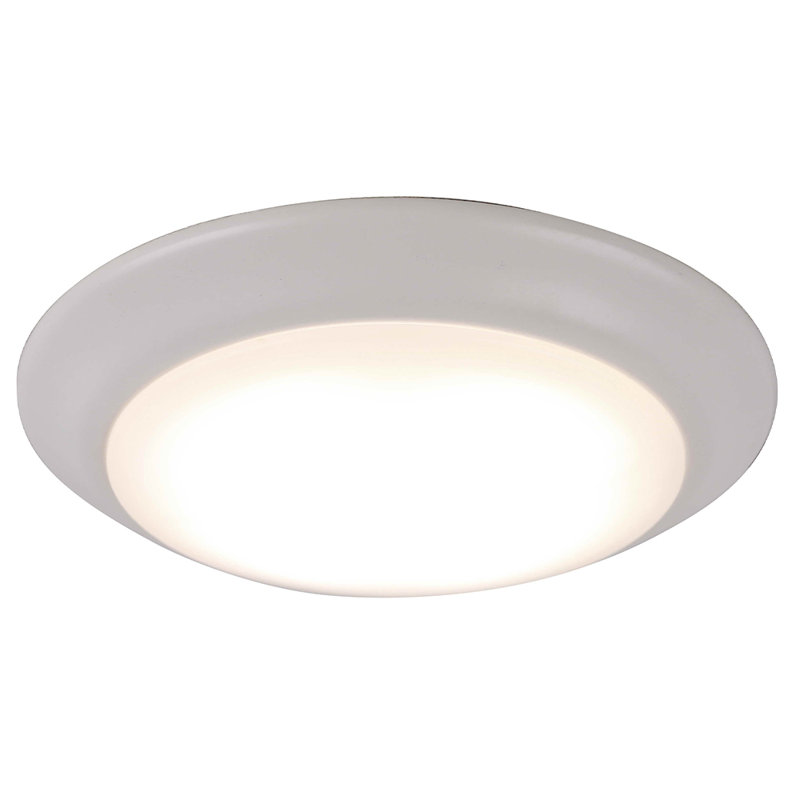 Luminaire DEL encastré en acrylique blanc