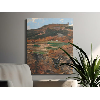 Harada 1 Piece Wrapped Canvas Wall Art Set