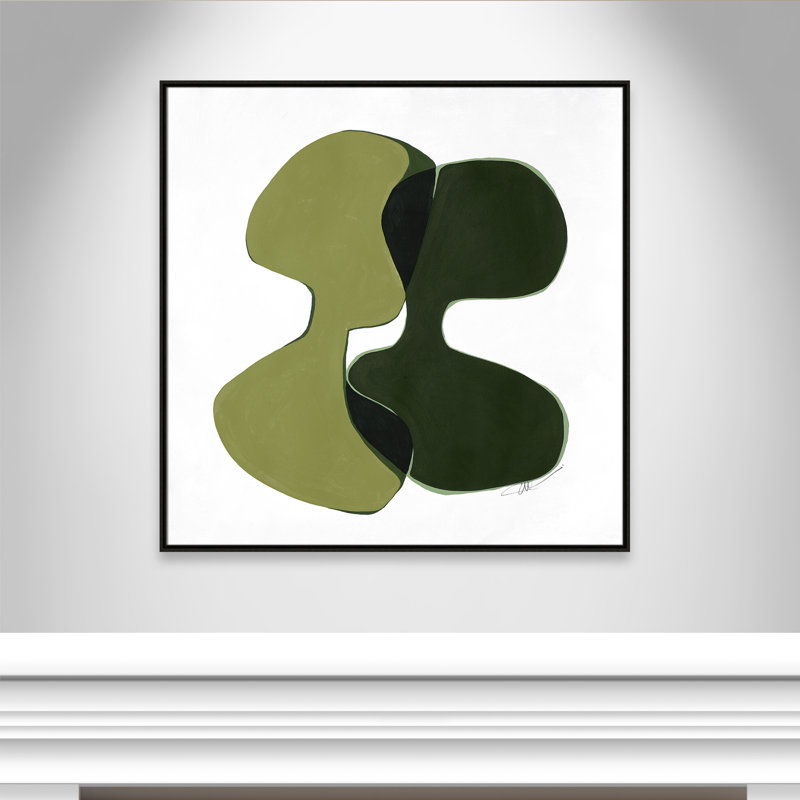 Unity I Print by , Espresso, 41.5" H x 41.5" W