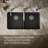 Cairn 34" L x 18" W Under-Mount Double-Equal Kitchen Sink-66205101