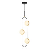 Luminaire suspendu unique à DEL 1 lumière Tagliato