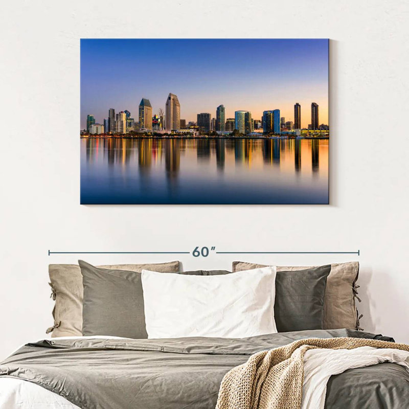 Sireci Downtown San Diego, 32" H x 48" W