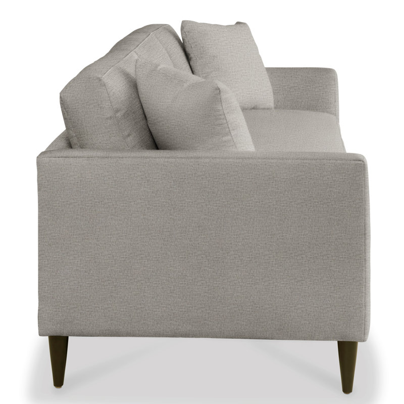 Ashbury Sofa, Smoke Polyester Blend, Legends