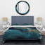 Ensemble de literie 4 pièces Modern Modern - Geode Turquoise I-131383307