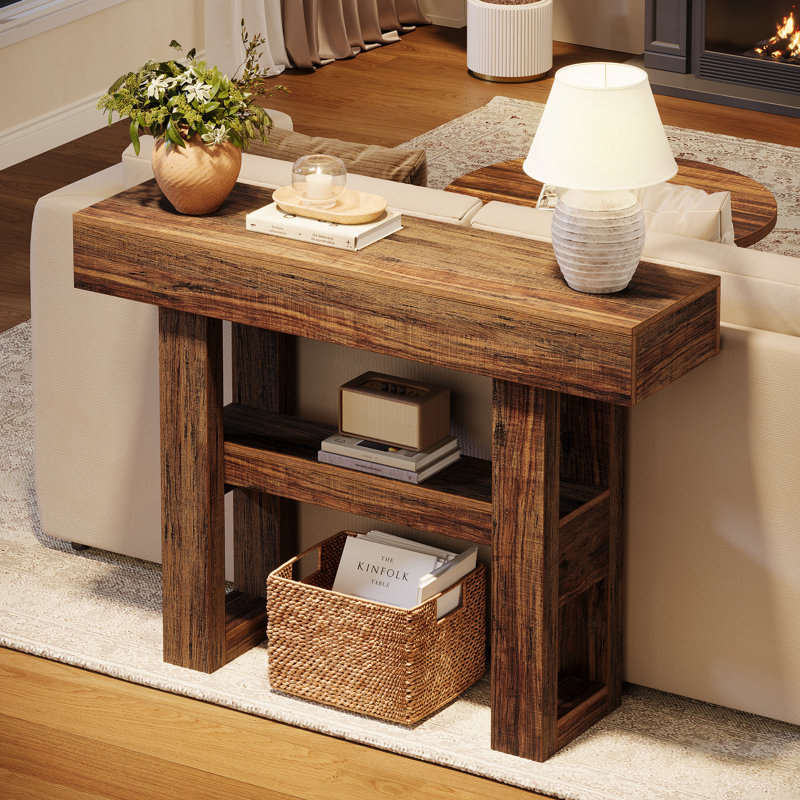 105Cm Console Table, Brown