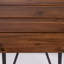 Table d'appoint rustique industrielle avec pieds en métal et plateau en bois, captivante, 45,7 x 45,7 x 45,7 cm, couleurs variées, plateau sur pieds, polyvalente, finition au choix