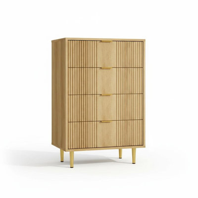 60 cm W Chest of 4 Drawers