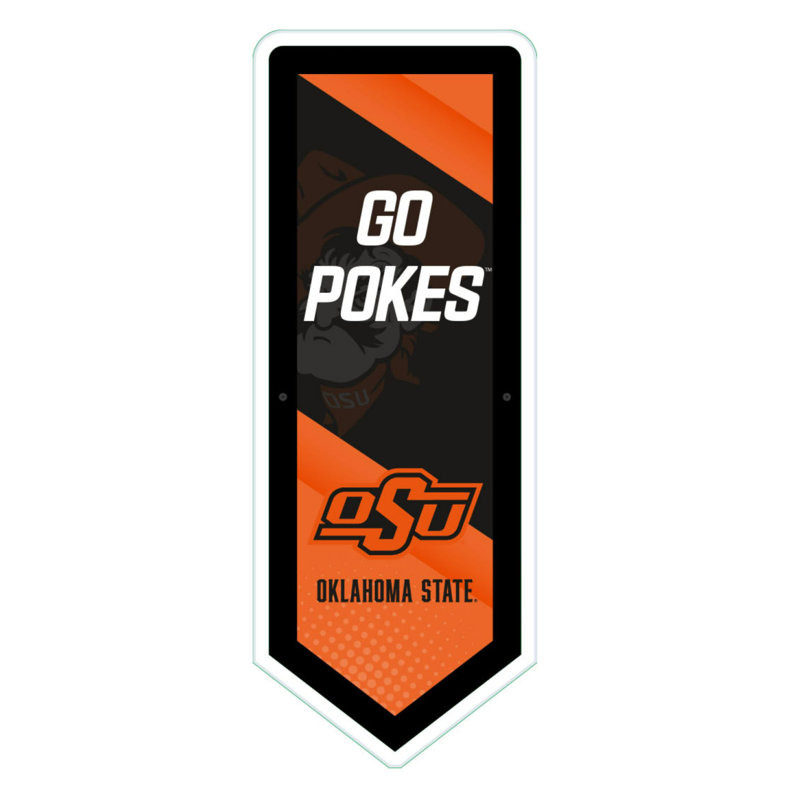 Enseigne murale NCAA Team Pennant, Université d'Oklahoma State