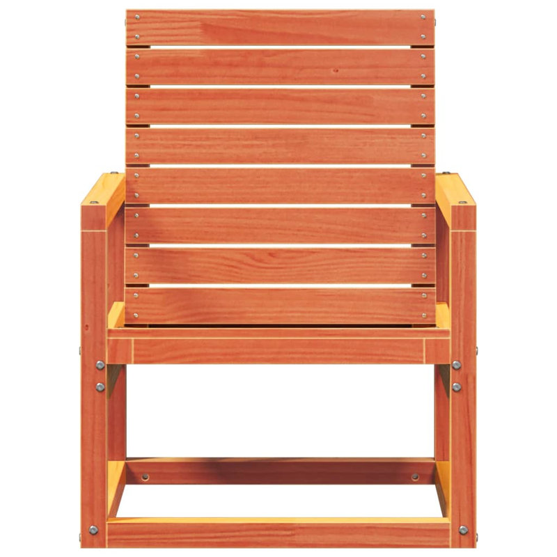 Elsea Outdoor Lounge Chair, Wax Brown