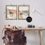  «Restless Soft Mountain Abstract», ensemble de 2 toiles flottantes encadrées par Melissa Wang-702985656-702985657
