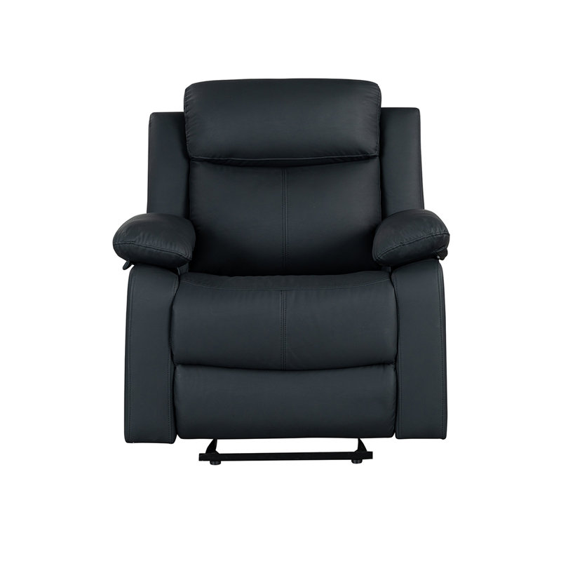 Fauteuil inclinable oscillant blanc avec DEL Blanche
