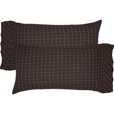 Wyatt 100% Cotton Plaid Pillowcase