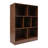 Bookcase With 7 Compartments, Rustic Display Cabinet Book Shelves For Bedroom,Living Room ,31.5(W)*9.06(D)*39.37In(H)-258343808