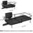 Expandable Stainless Steel Dish Drying Rack With Utensil And Cup Holders For Kitchen Counter