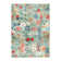 Pearcy Machine Washable Floral Area Rug With Non-Slip Backing