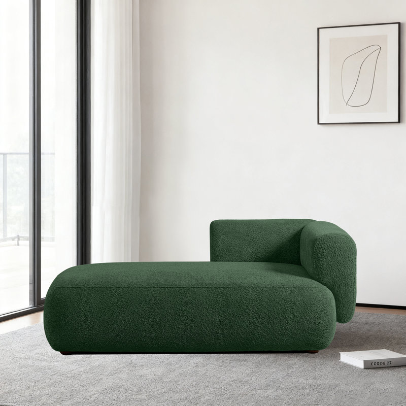 Lounge Chaise, Light Green