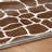 Premium Machine Washable Dream Shag Giraffe Rug-713821914-713821908