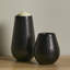 Colt 20cm Metal Candle Holder, Black Bronze