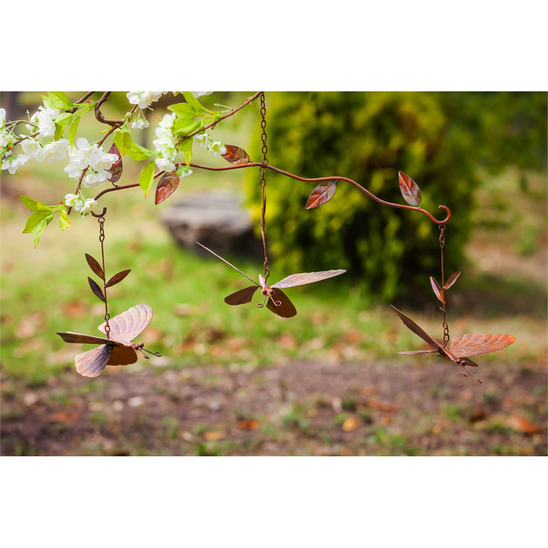 Burgad Metal Insects Wind Chime