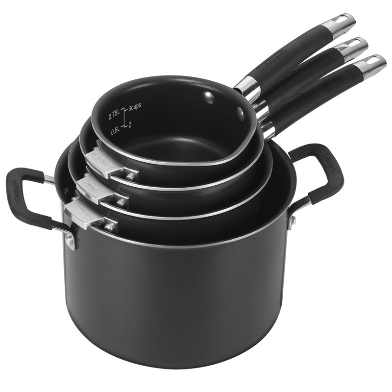 Cuisinart Smartnest 12 Pieces Aluminum Non Stick Cookware Set