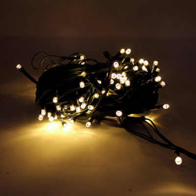 Theodore Indoor 100 - Bulb 32'' Plug-in LED Wide Angle LED String Light