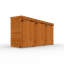 Tiger Wooden Triple Bin Store