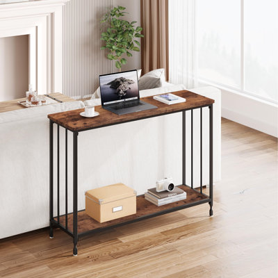 Console de 41,5 po avec 2 tablettes étroites