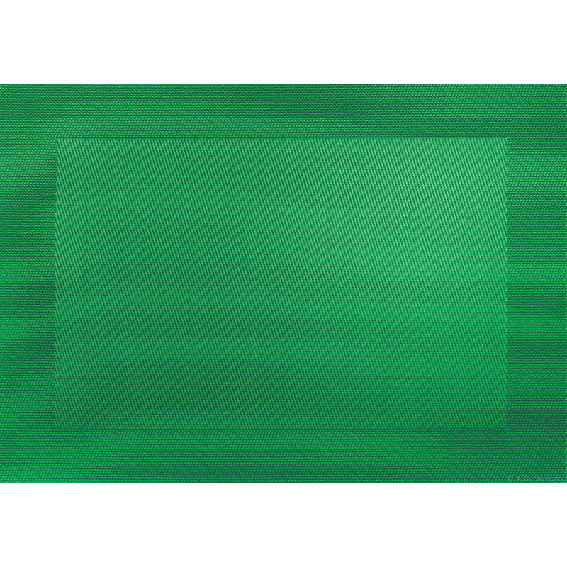 Ensemble de 4 napperons rectangulaires en vinyle, Juniper - vert