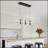 4 - Light Black/Gold Dimmable LED Pendant Light[No Bulb]