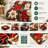 Festive Poinsettia Christmas Throw Blanket, Cozy & Decorative Plush Bed Blanket for Sofa Couch Bedroom Living Room Holiday Home Decor-137005627