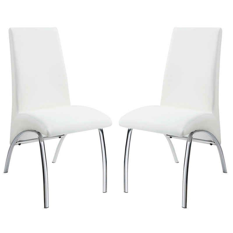 Chaise d'appoint Renk, Blanc