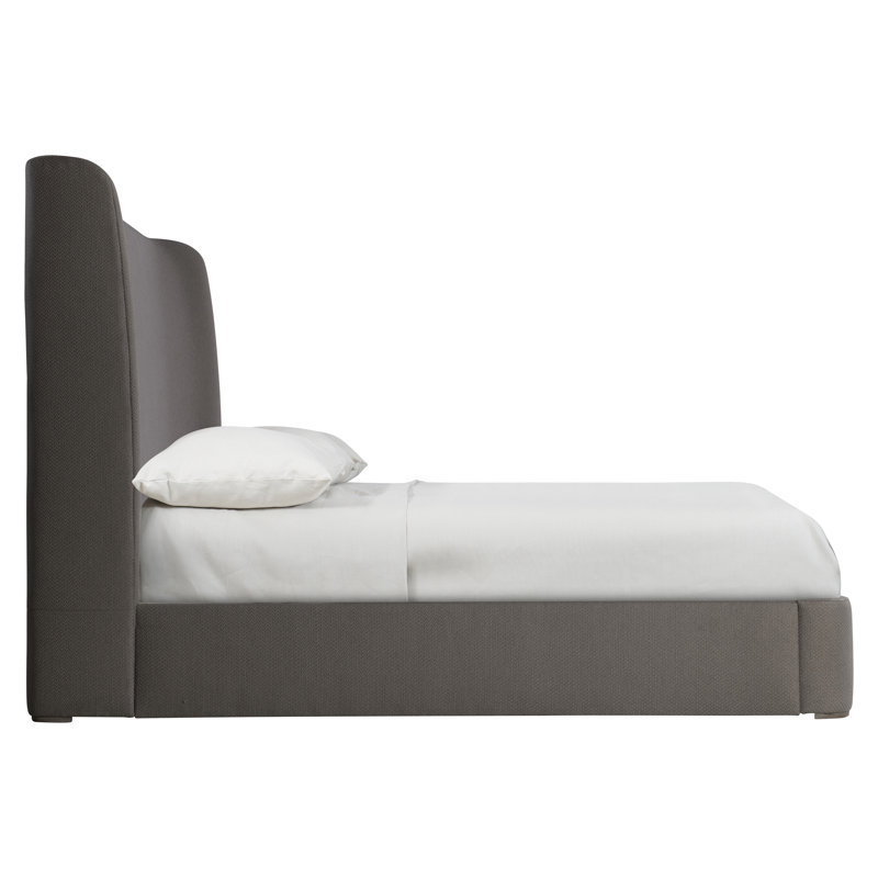 Puro Upholstered King Wingback Bed