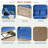 4 Pieces Uv-proof Resin Wicker Patio Sofa Set Included A 4-seat Sofa, 2 Ottomans, A Lifting Table, Retractable Canopy, Cushions And Adjustable Backrest-926119314