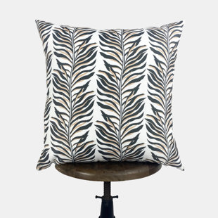 Répétition du motif de feuilles de la jungle | Demi-cercle | Coussins décoratifs | Cadeau de maman | Décoration intérieure | Décoration de chambre | Décoration de chambre à coucher | Coussins décoratifs