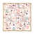Toile avec cadre flottant brun