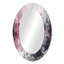 Oceana Evolving in Pink Grey Ink Ink I - miroir géométrique, miroir mural rose unique, impression sur métal-1844711877-1844711876