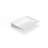 Badeloft 19.7" x 16.5" Stone Resin Undermount Ramp Bathroom Sink UB-04-M-M in Matte White-71992043