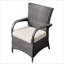 Chaise de patio avec coussins Momoyo Two