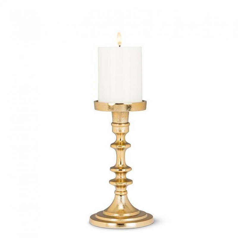 Aluminum Tabletop Pillar, 8" H x 4.5" W x 4.5" D