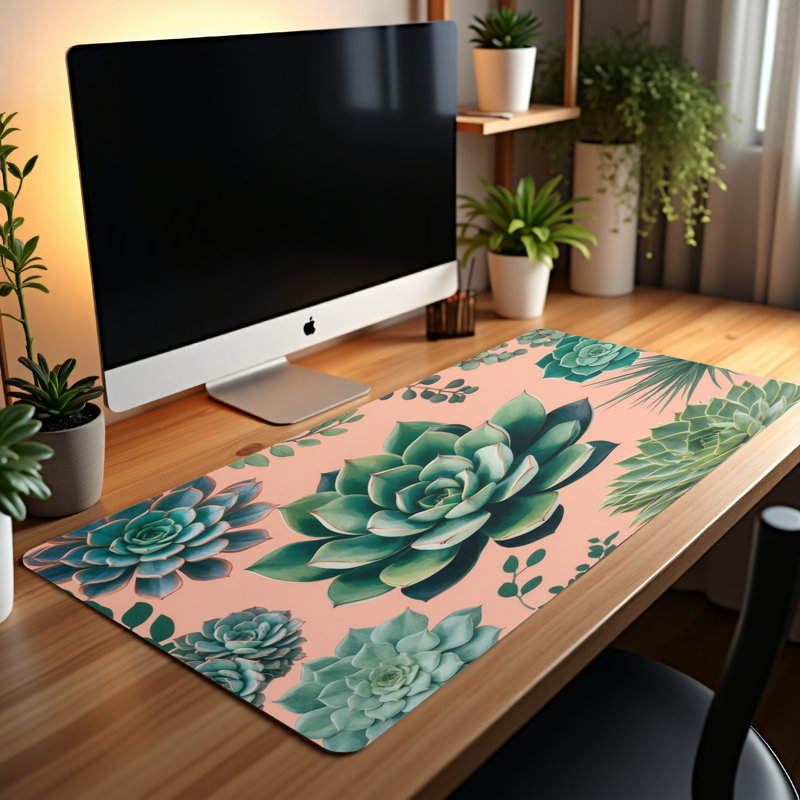 Polyester Desk Pad, 23.6x13.8