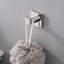 Ensemble de salle de bain 5 pièces SUS304: barre à serviettes + anneau + crochets + support en TP, finition brossée-134444770