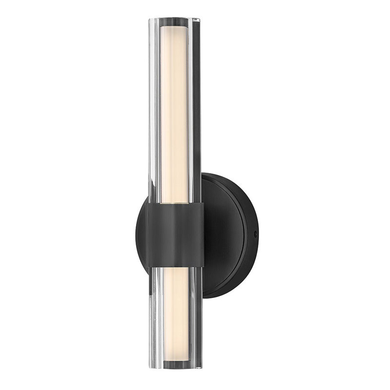 Hinkley Georgette Bathroom Vanity Light, Black