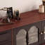 Retro design solid wood TV cabinet