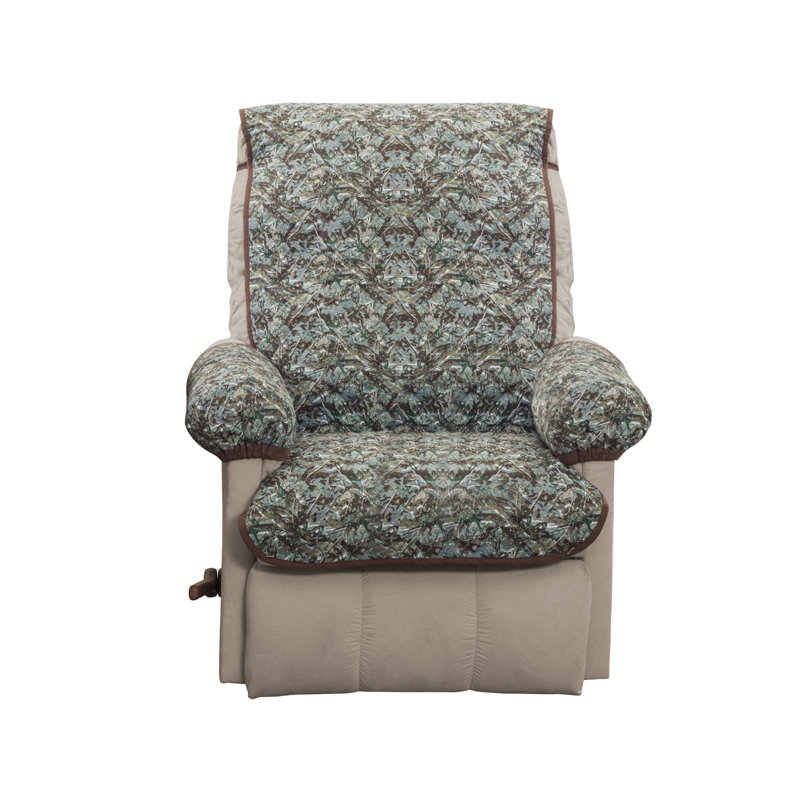 Housse pour fauteuil inclinable matelassé et réversible