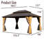 Pavillon de jardin en aluminium-98430935